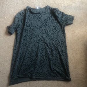 Petite mini T-shirt dress